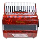 ACORDEÓN CIPRIANI 60 BAJOS 5 REGISTROS ROJA CPA-60-5RD - Miniatura 2