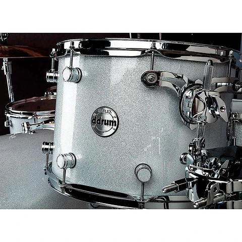 BATERÍA DDRUM 5 CUERPOS REFLEX BOMBARDIER SHELLPACK REFLEX BMDR 26 5PC SILVER SPK