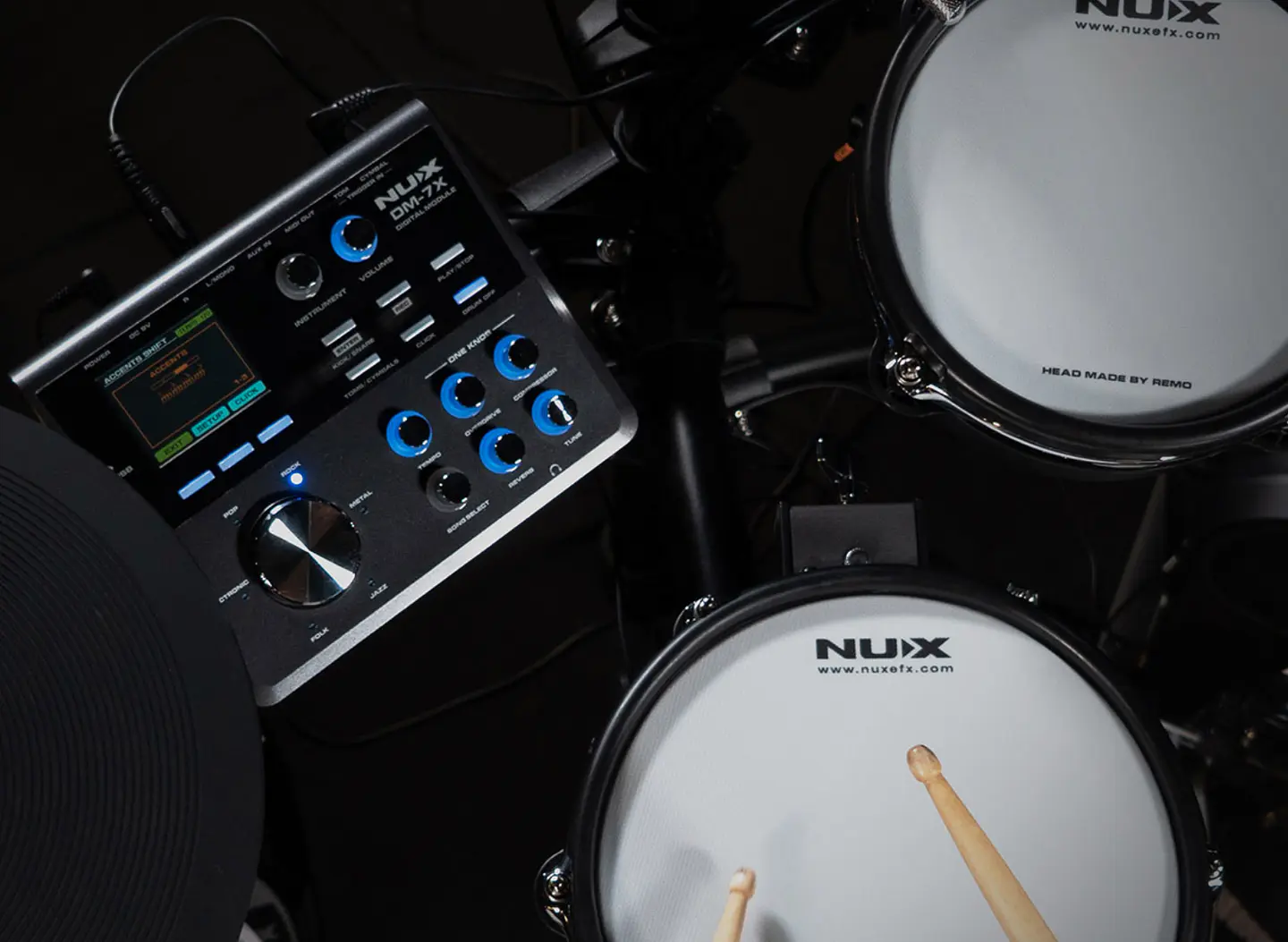 BATERÍA NUX ELECTRÓNICA DM-7X 2