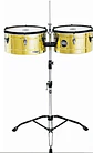TIMBALES 14 & 15 MARATHON SERIES BRASS MT1415B MEINL PERCUSSION - Miniatura 1