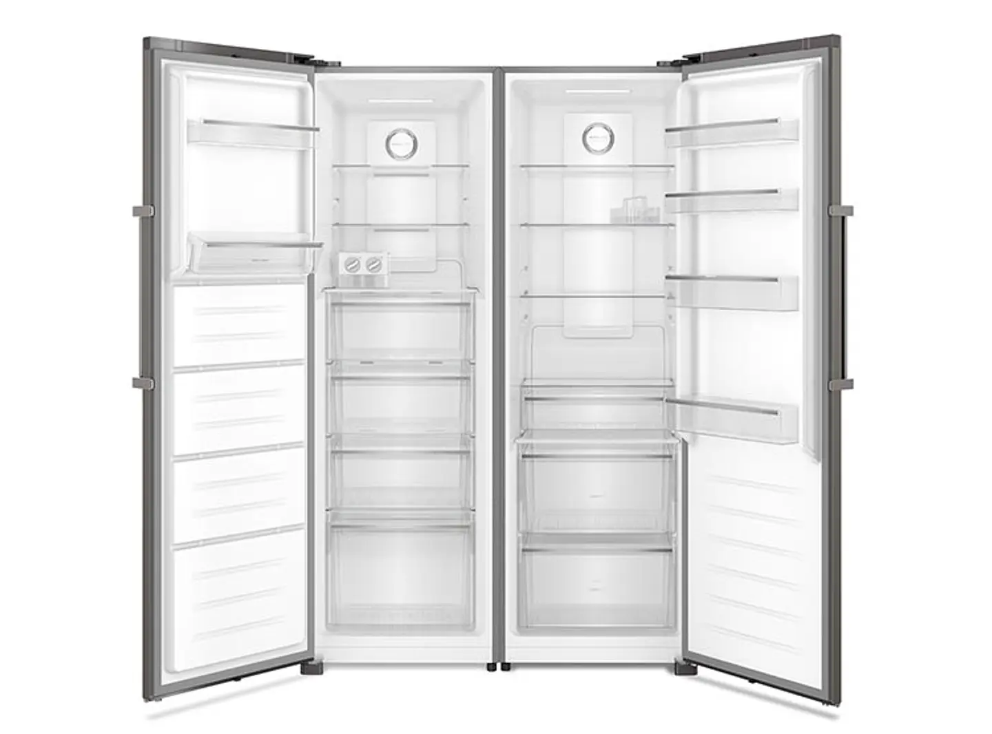 REFRIGERADOR FENSA BOTTOM FREEZER NO FROST TWIN RTI4S + CONGELADOR TWIN FTI4S 3