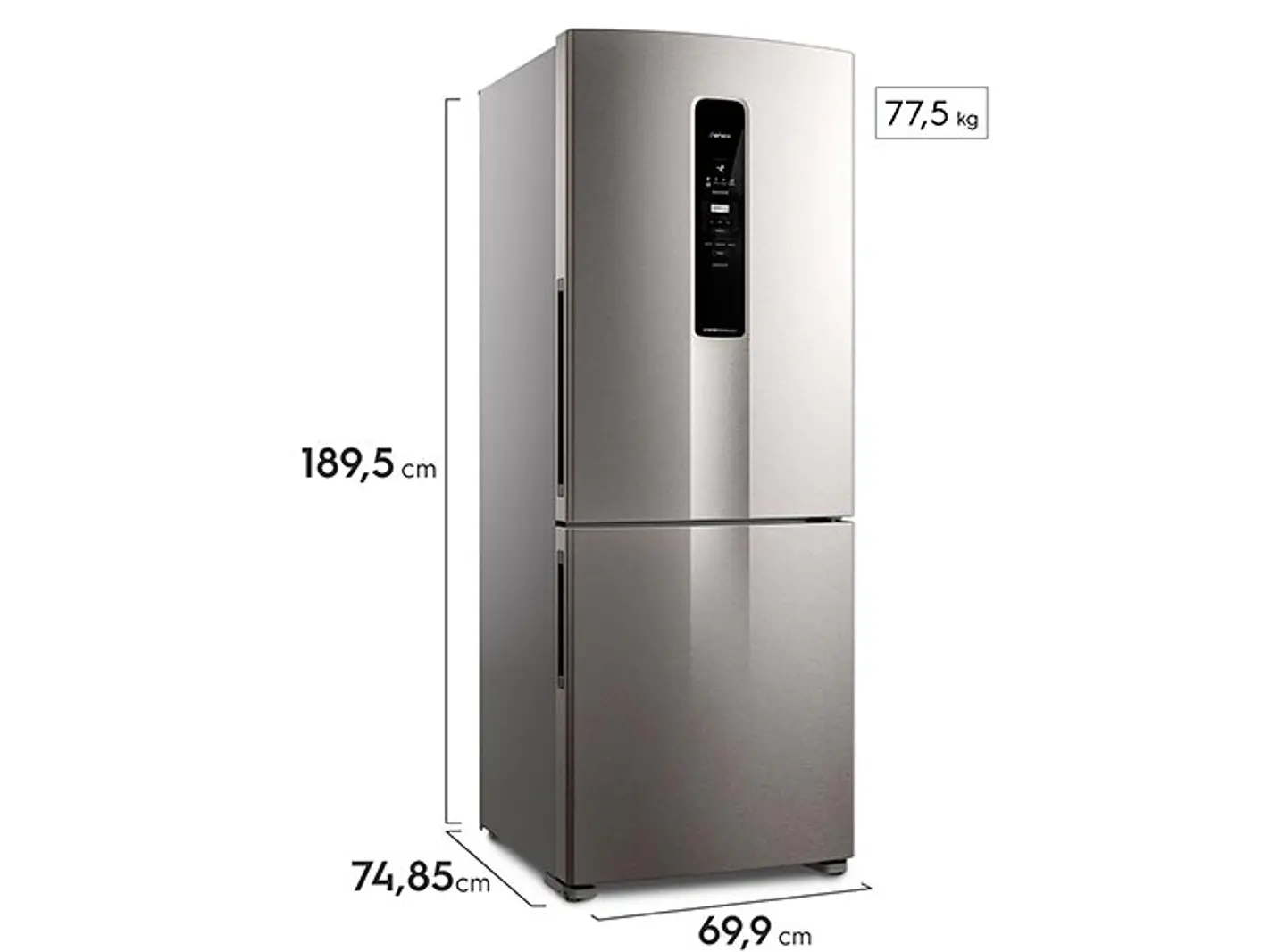 REFRIGERADOR FENSA BOTTOM FREEZER NO FROST 488 L IB55S 2