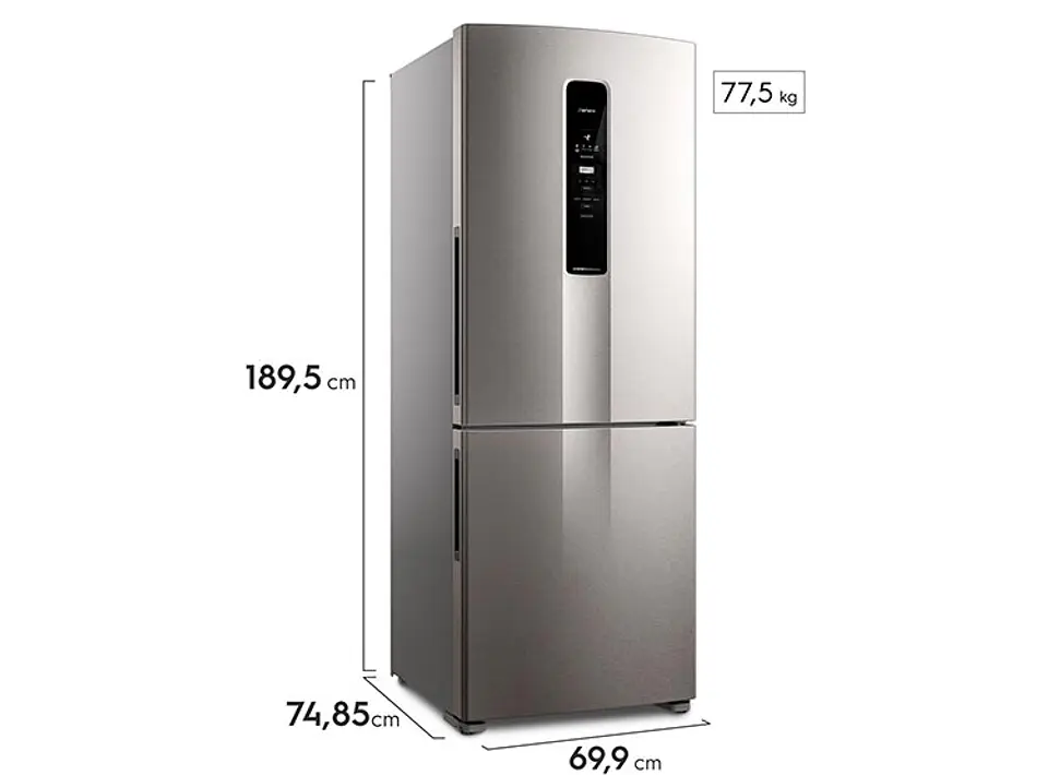 REFRIGERADOR FENSA BOTTOM FREEZER NO FROST 488 L IB55S 2