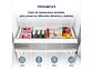 REFRIGERADOR FENSA BOTTOM FREEZER NO FROST 488 L IB55S - Miniatura 5
