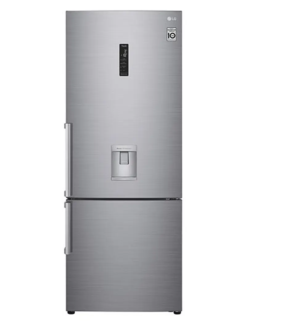 REFRIGERADOR LG BOTTOM FREEZER NO FROST 446 L DOOR COOLING GB45SGP 1