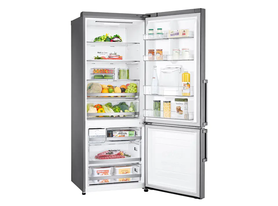 REFRIGERADOR LG BOTTOM FREEZER NO FROST 446 L DOOR COOLING GB45SGP 3