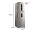 REFRIGERADOR FENSA TOP FREEZER NO FROST 409 L IW45S SILVER - Miniatura 5