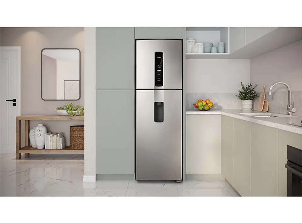 REFRIGERADOR FENSA TOP FREEZER NO FROST 409 L IW45S SILVER 8