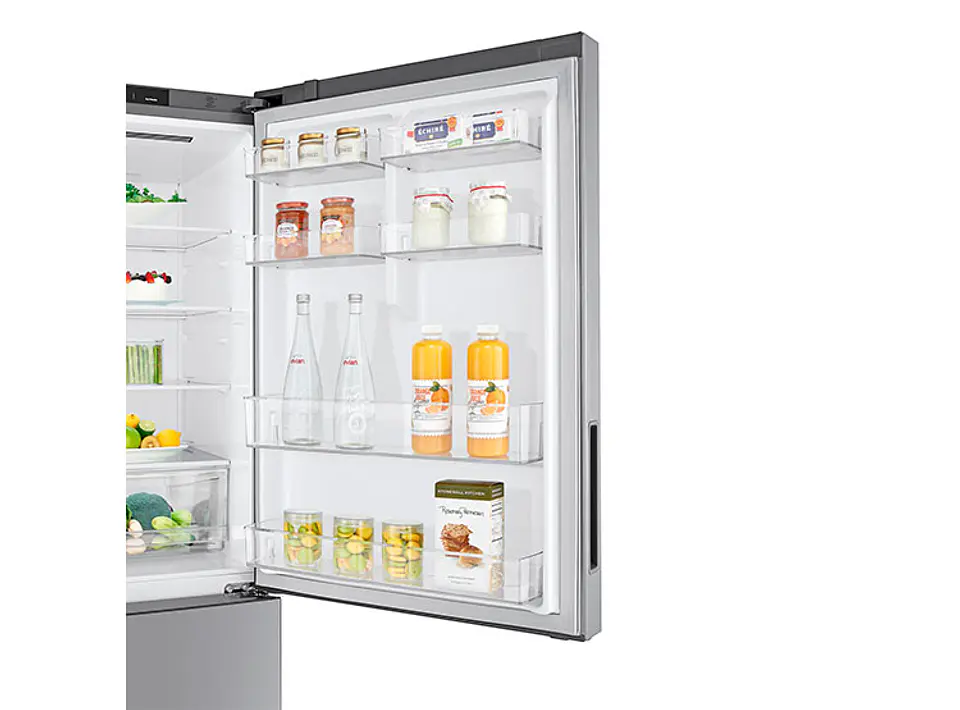 REFRIGERADOR BOTTOM FREEZER LG NO FROST 408 L DOOR COOLING GB40BPG 6