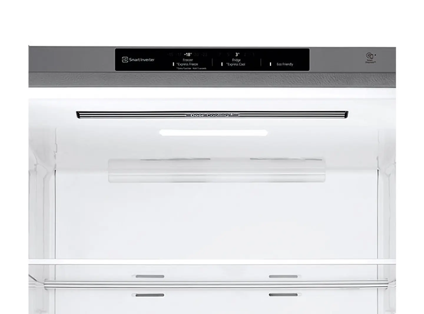 REFRIGERADOR BOTTOM FREEZER LG NO FROST 408 L DOOR COOLING GB40BPG 7