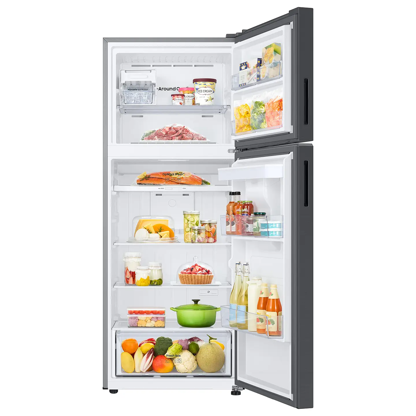 REFRIGERADOR TOP MOUNT FREEZER 407L SPACE MAX 2
