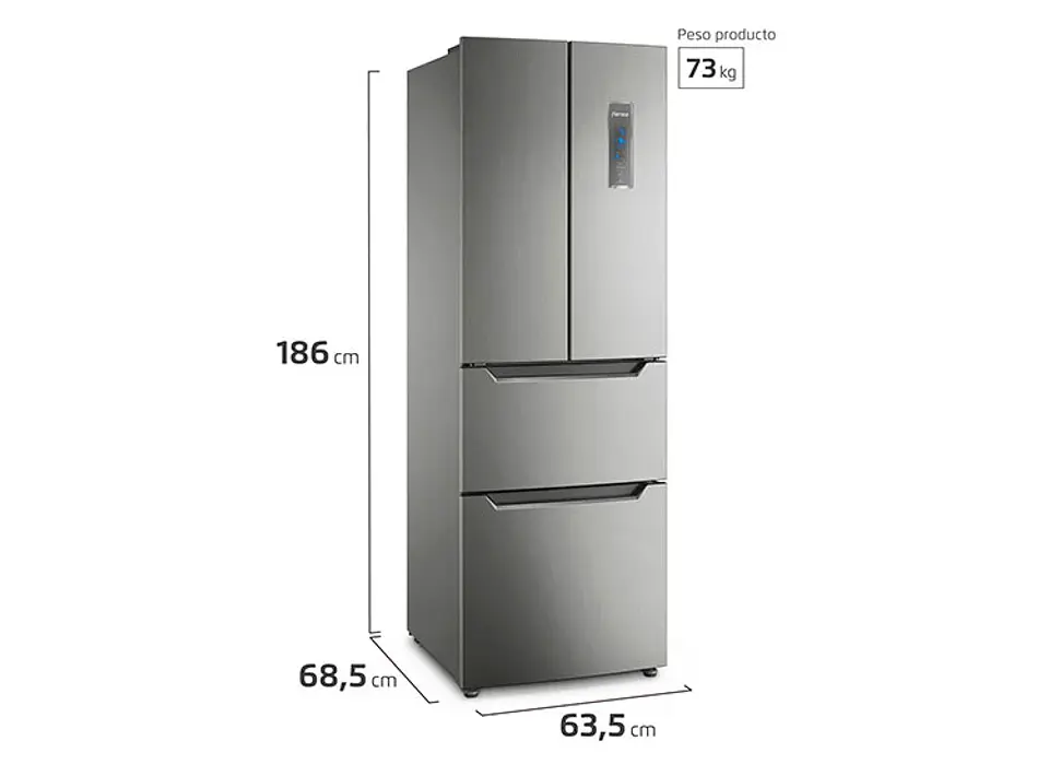 REFRIGERADOR FENSA TOP FREEZER MULTIDOOR DM64S 2