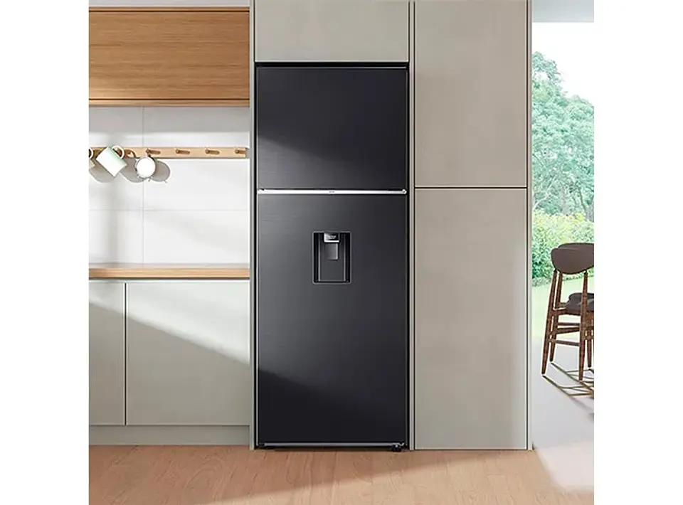 REFRIGERADOR SAMSUNG TOP MOUNT FREEZER NO FROST 407 L RT42CG6720B1ZS BLACK WIFI 5