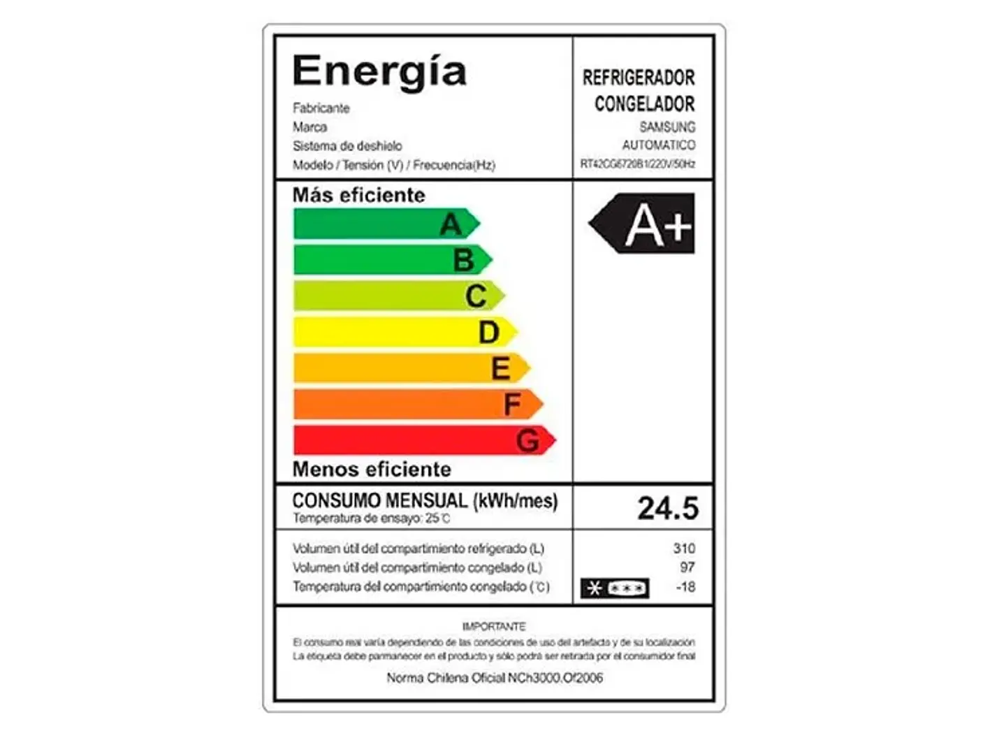 REFRIGERADOR SAMSUNG TOP MOUNT FREEZER NO FROST 407 L RT42CG6720B1ZS BLACK WIFI 11