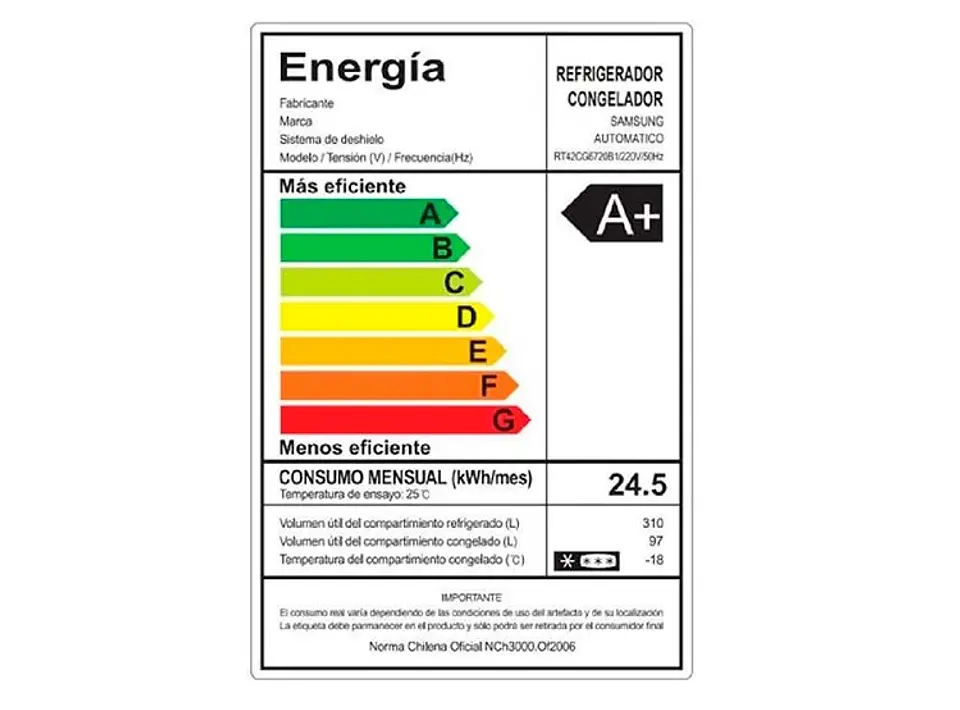 REFRIGERADOR SAMSUNG TOP MOUNT FREEZER NO FROST 407 L RT42CG6720B1ZS BLACK WIFI 11