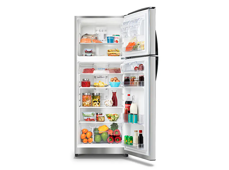 REFRIGERADOR MABE TOP FREEZER NO FROST 390 L RMP410FZUU NF BLACK S 5