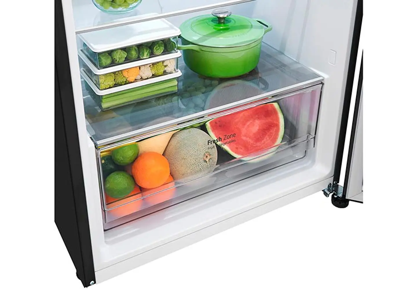 REFRIGERADOR LG TOP FREEZER NO FROST 383 L DOOR COOLING VT40APD 6