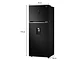 REFRIGERADOR LG TOP FREEZER NO FROST 383 L DOOR COOLING VT40APD - Miniatura 11