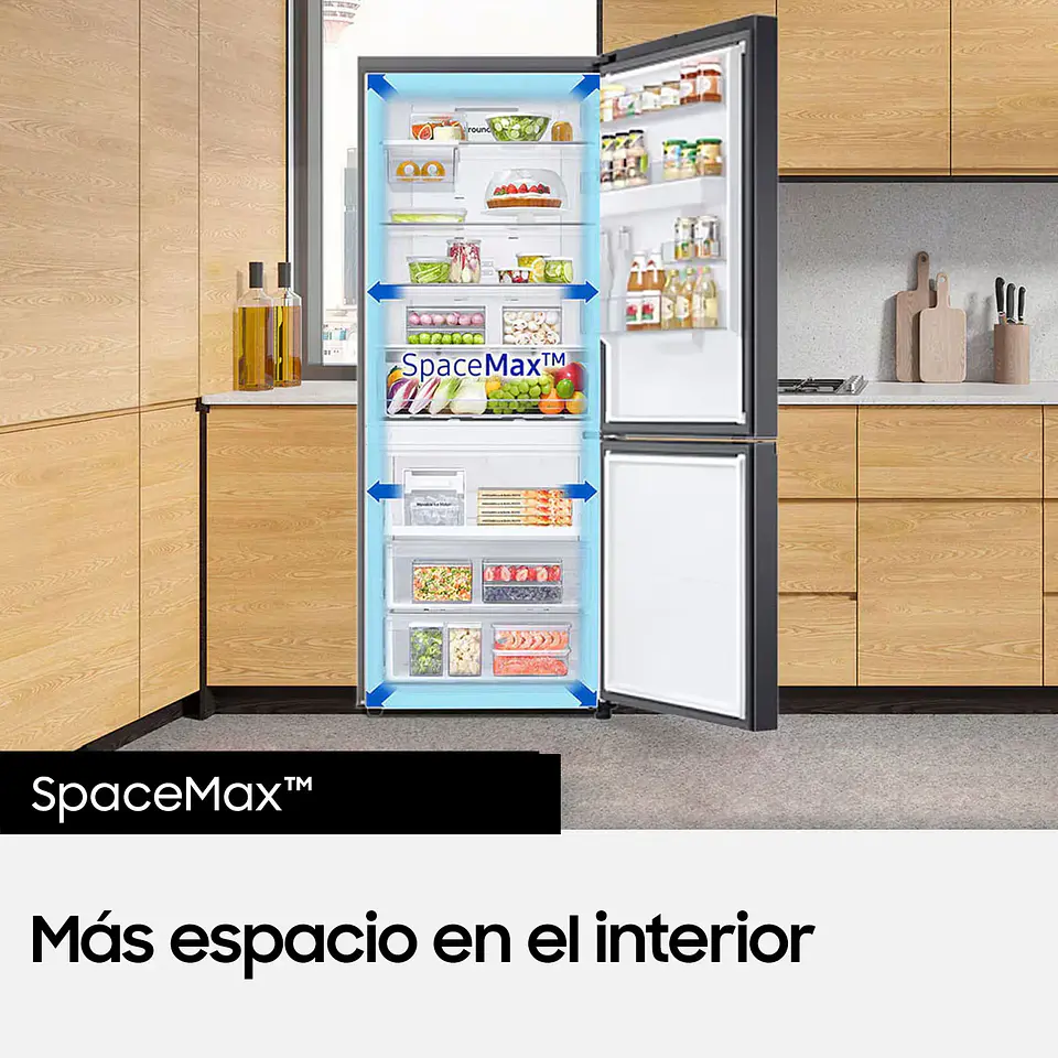 REFRIGERADOR TOP MOUNT FREEZER 384L SPACE MAX 8