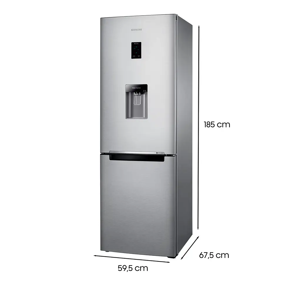 REFRIGERADOR BOTTOM MOUNT FREEZER 321L SPACE MAX 3