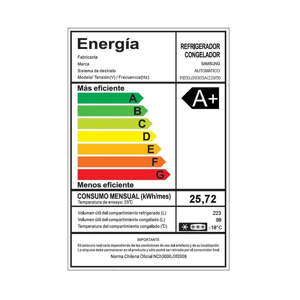 REFRIGERADOR BOTTOM MOUNT FREEZER 321L SPACE MAX 9