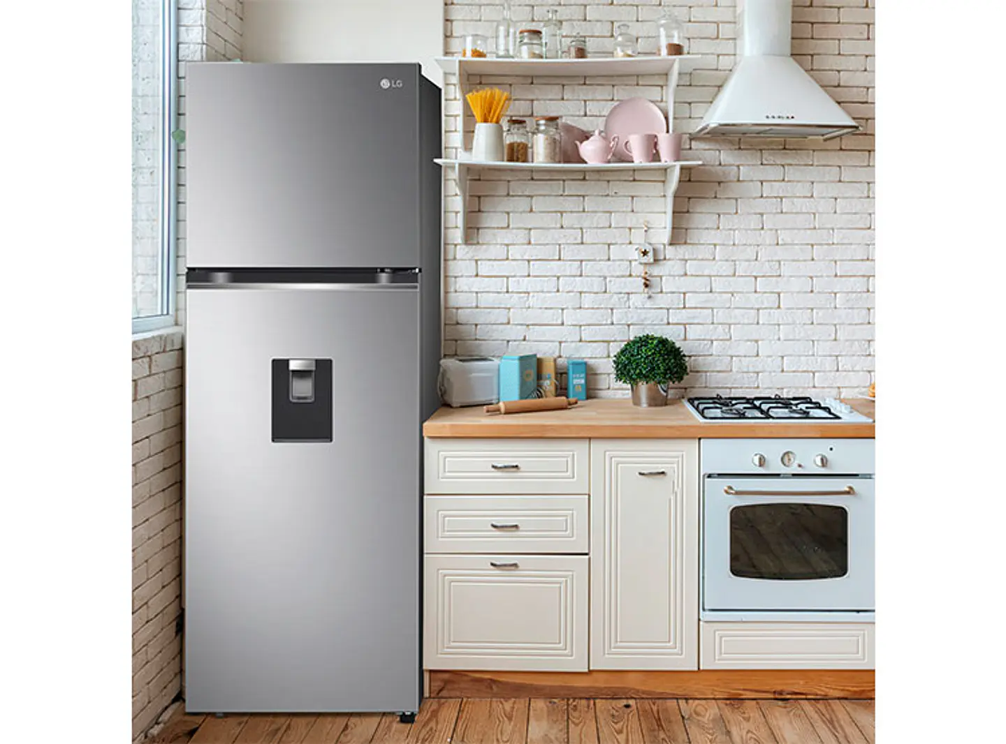 REFRIGERADOR LG TOP FREEZER NO FROST 334 L SMART INVERTER COMPRESSOR VT34WPP MOTOR 8