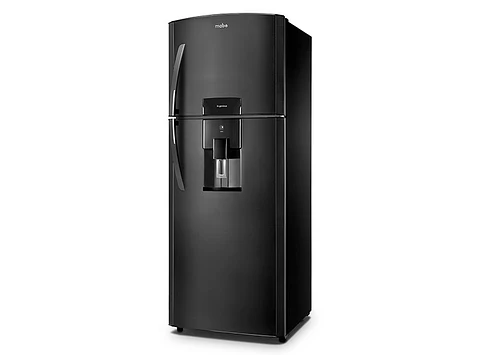 REFRIGERADOR MABE TOP MOUNT FREEZER NO FROST 400 L RMP400FYUC BLACK STEEL