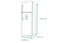 REFRIGERADOR MABE TOP MOUNT FREEZER NO FROST 400 L RMP400FYUT GRAFITO - Miniatura 8
