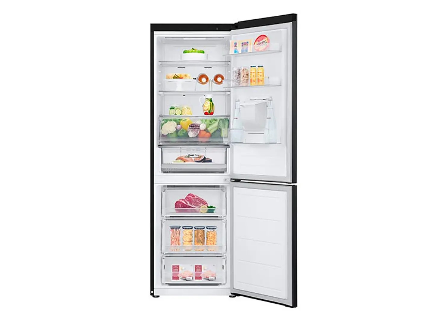 REFRIGERADOR BOTTOM FREEZER LG GB37SPT NO FROST 339 LT 3