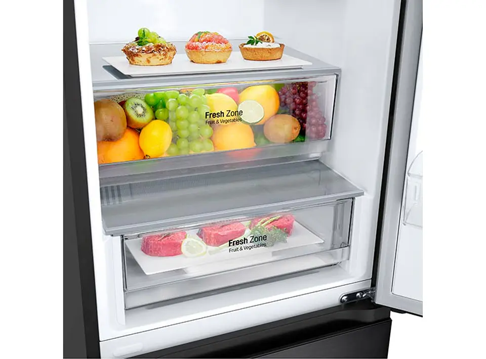 REFRIGERADOR BOTTOM FREEZER LG GB37SPT NO FROST 339 LT 6