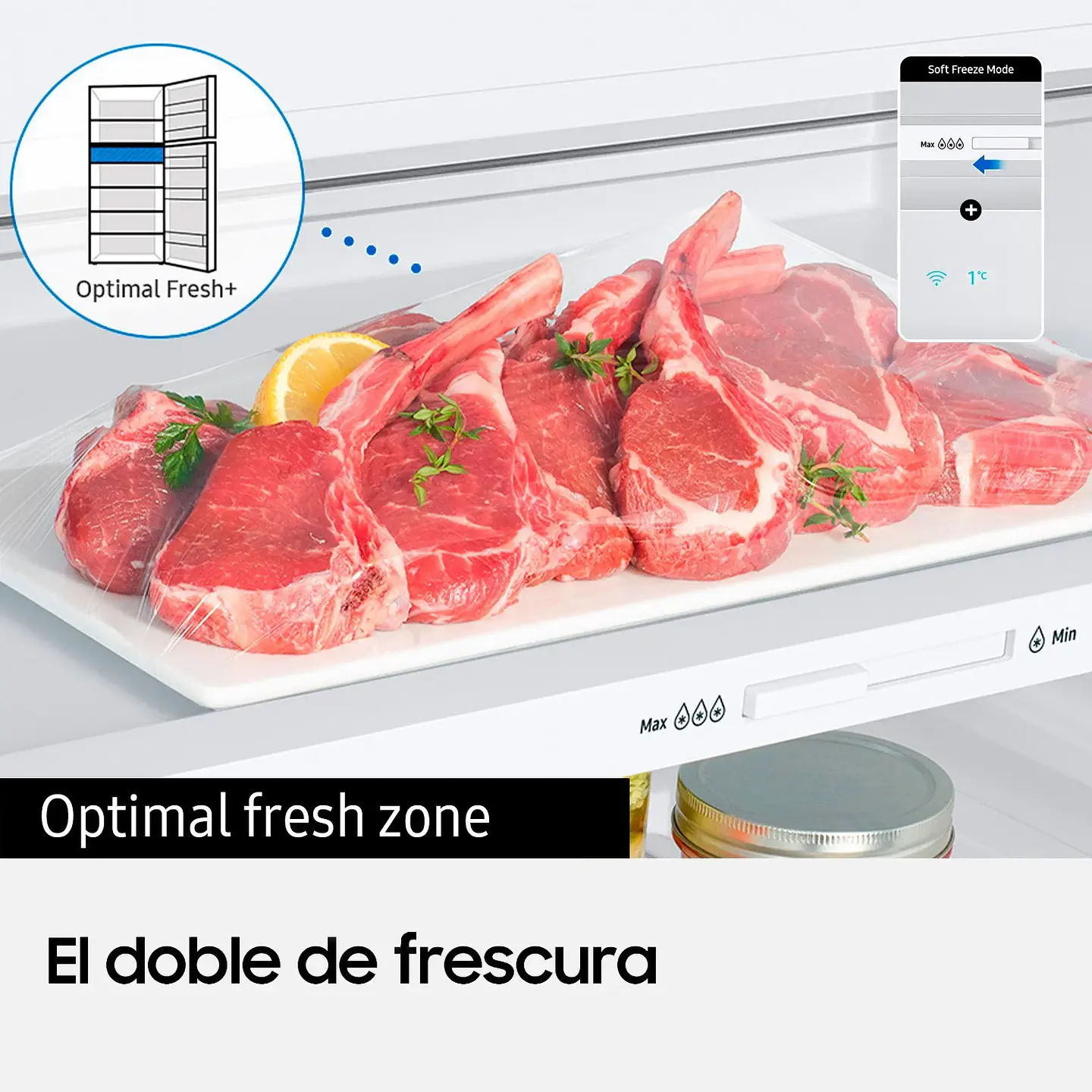 REFRIGERADOR BOTTOM MOUNT 290L ALL AROUND COOLING 6