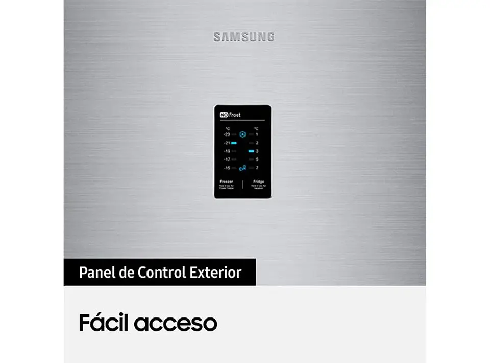 REFRIGERADOR SAMSUNG BOTTOM MOUNT FREEZER NO FROST 311 L ALL AROUND COOLING RB31K3210S9/ZS 5