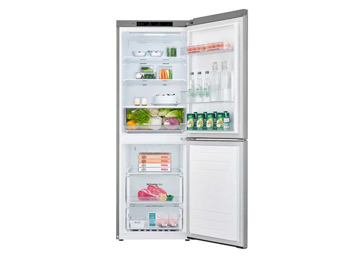 REFRIGERADOR LG BOTTOM FREEZER NO FROST 306 L LINEAR COOLING LB33MPP 2