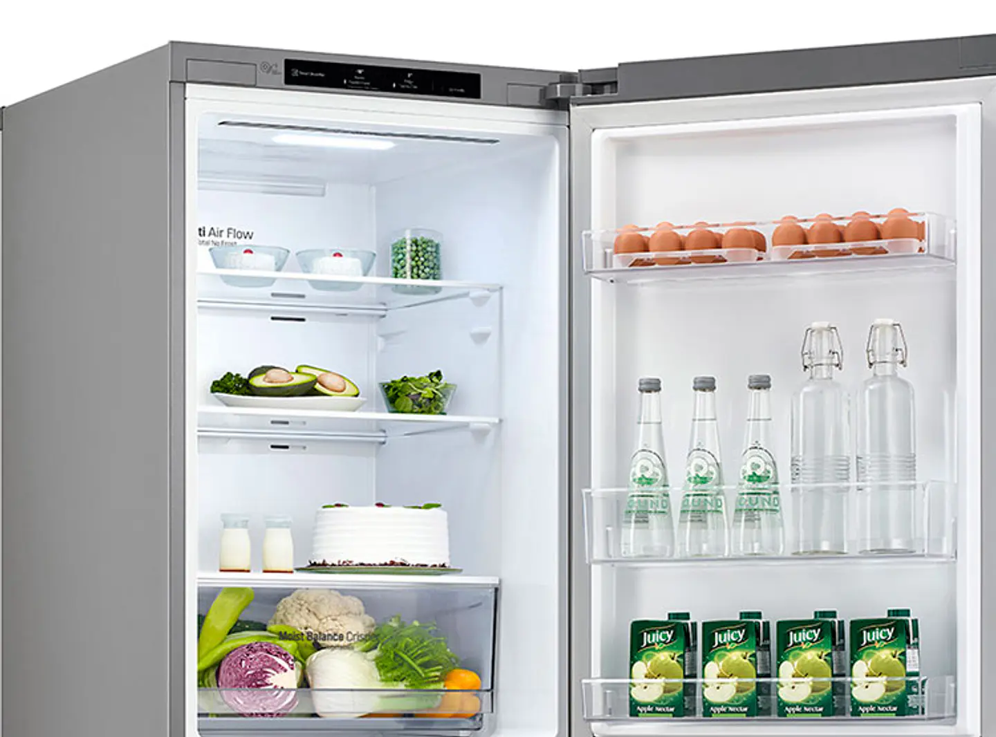 REFRIGERADOR LG BOTTOM FREEZER NO FROST 306 L LINEAR COOLING LB33MPP 5