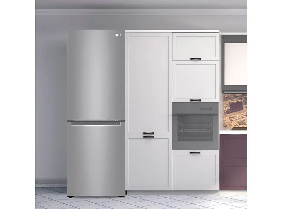 REFRIGERADOR LG BOTTOM FREEZER NO FROST 306 L LINEAR COOLING LB33MPP 7