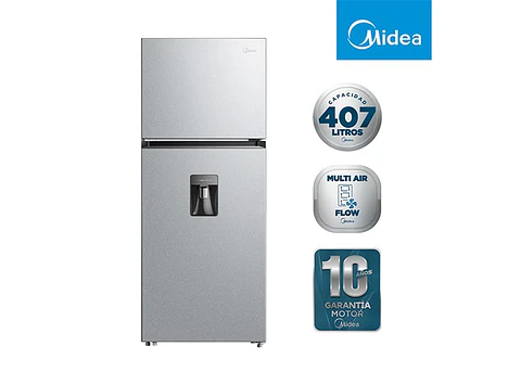 REFRIGERADOR MIDEA TOP FREEZER NO FROST 407 L TMF MDRT580MTE50