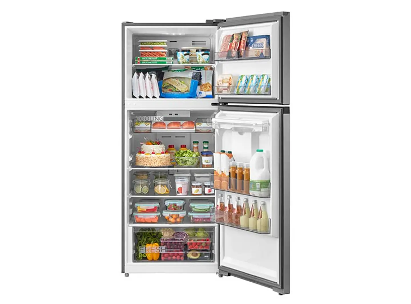 REFRIGERADOR MIDEA TOP FREEZER NO FROST 407 L TMF MDRT580MTE50 4