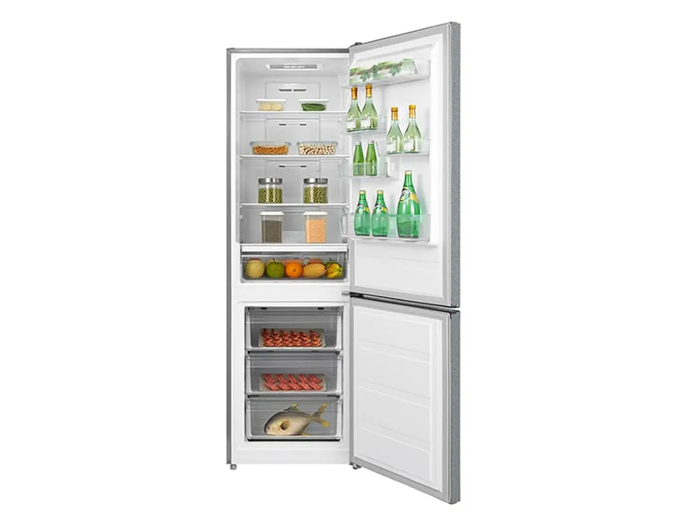 REFRIGERADOR MIDEA BOTTOM FREEZER NO FROST 302 L BTM MDRB424FGE50 3