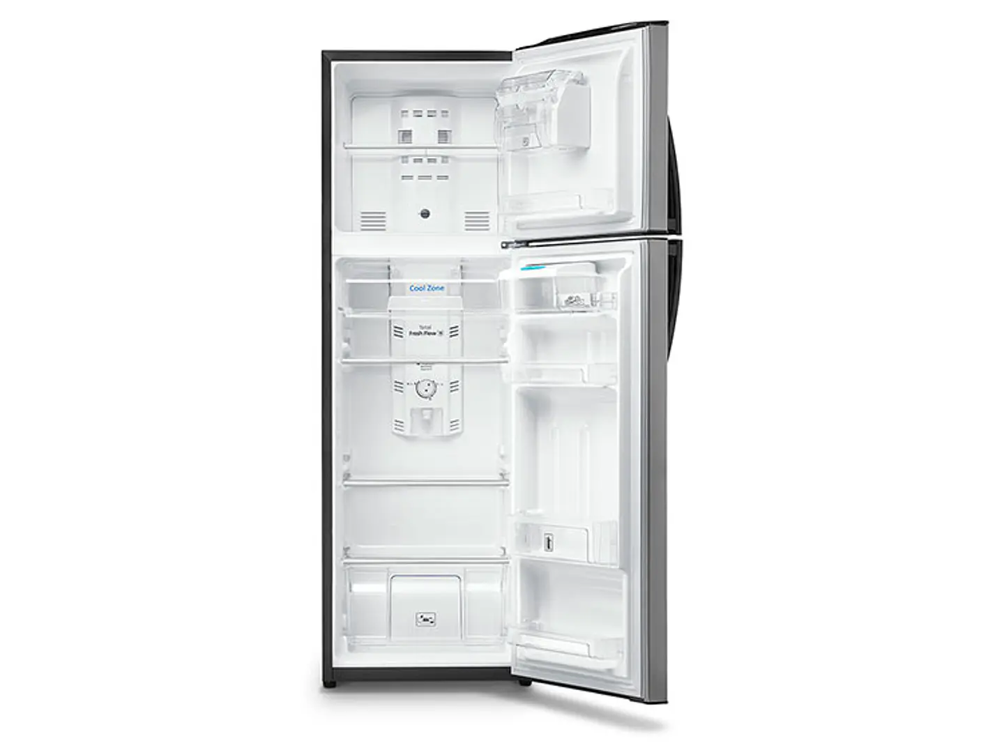 REFRIGERADOR MABE TOP FREEZER 250 L NF INOX 3