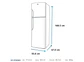 REFRIGERADOR MABE TOP FREEZER 250 L NF INOX - Miniatura 10