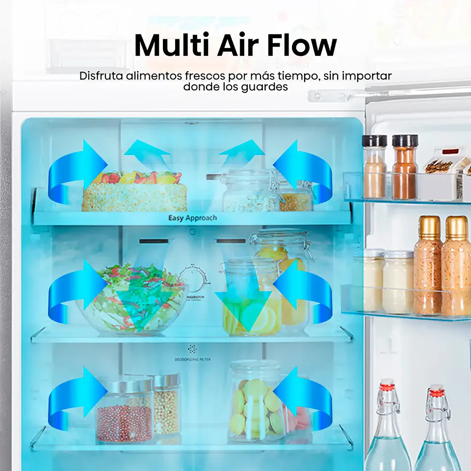 REFRIGERADOR HISENSE BOTTOM FREEZER NO FROST 300 L RD-39WC 6