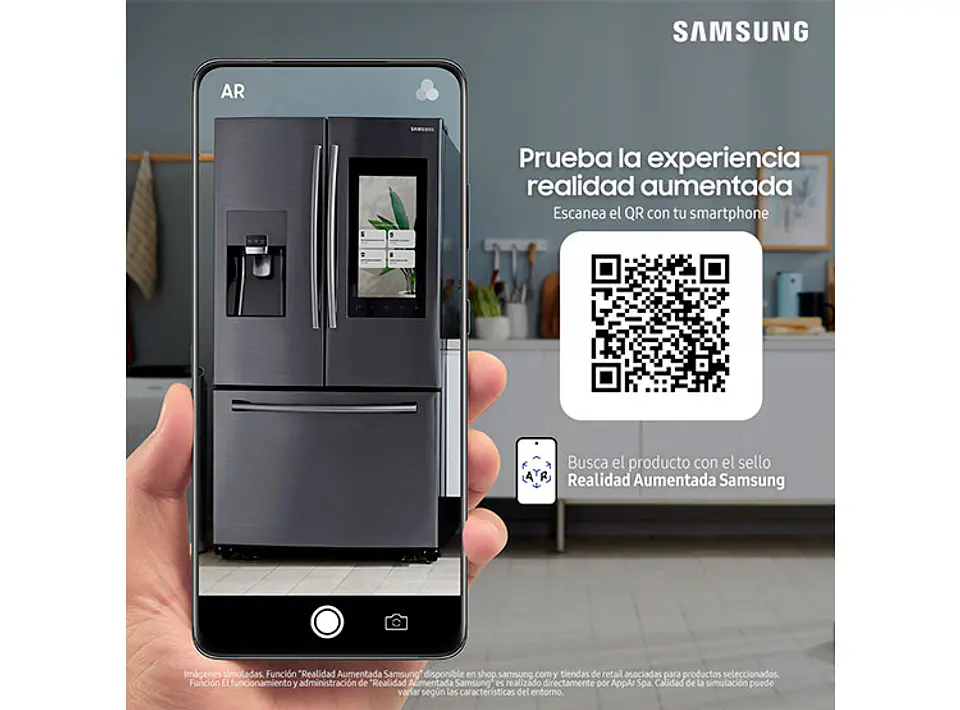 REFRIGERADOR SAMSUNG TOP FREEZER 234 L ALL AROUND COOLING RT22FARADS8/ZS 8