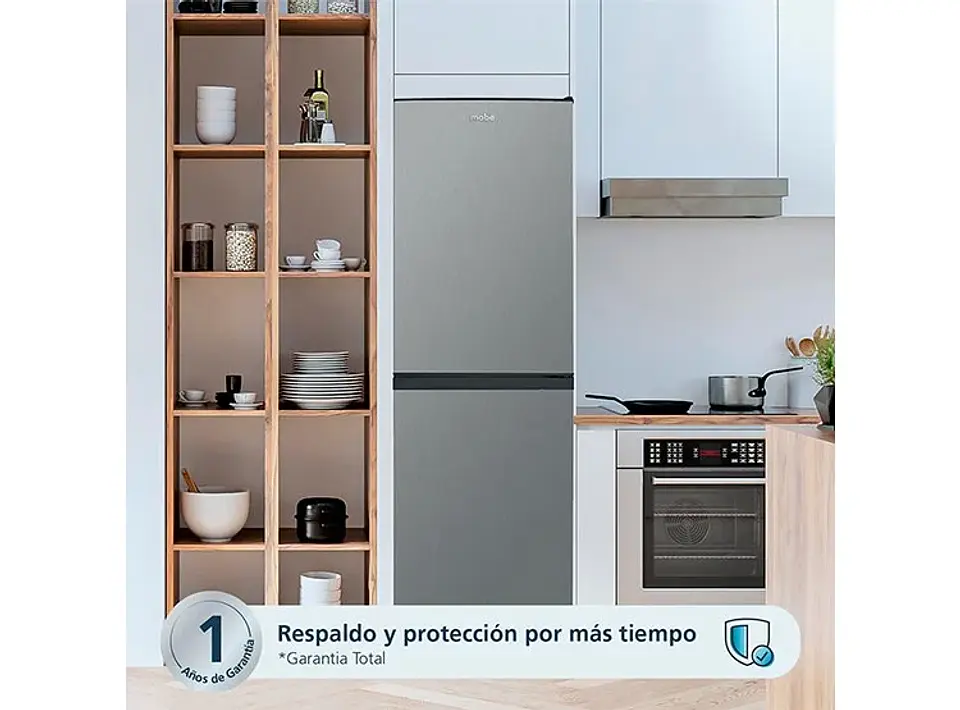 REFRIGERADOR BOTTOM FREEZER MABE 244 L FRIO DIRECTO RMB276PXLCX0 2