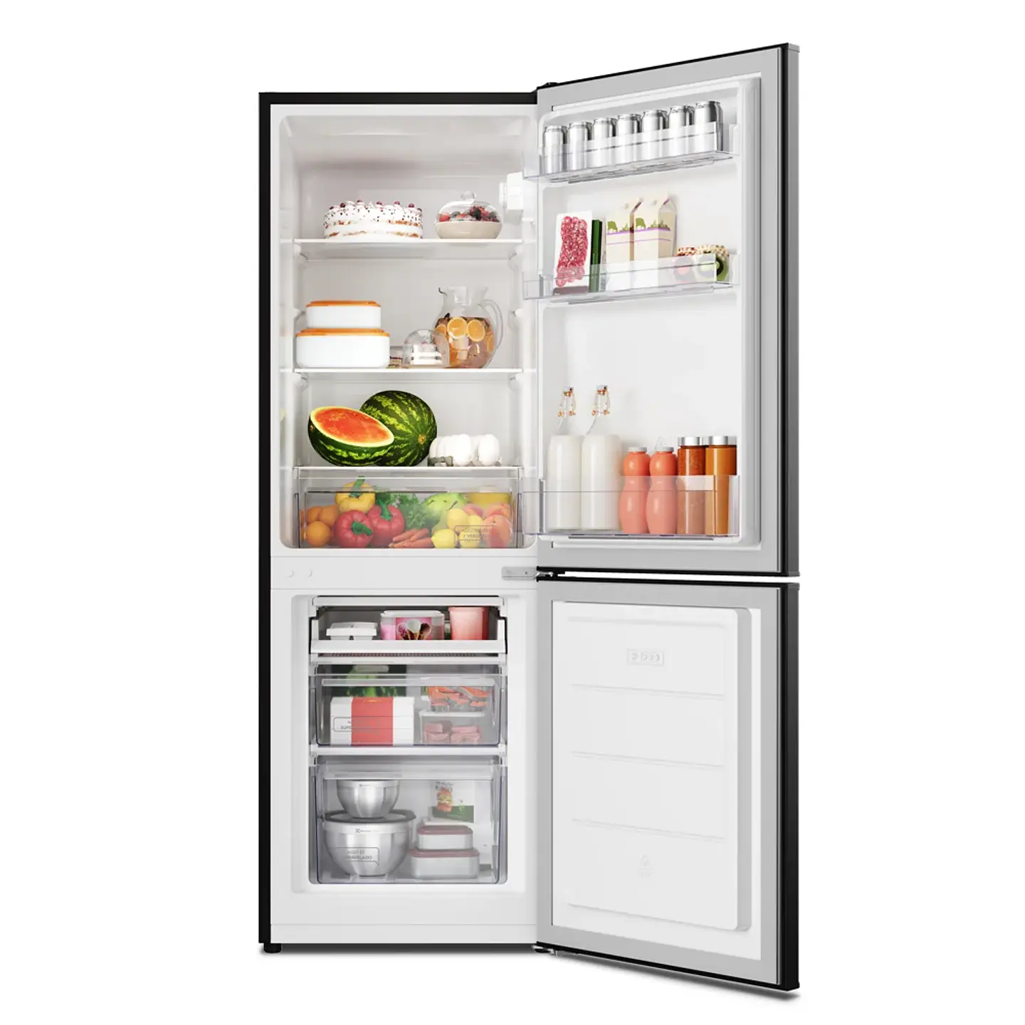 REFRIGERADOR 166L FRÍO DIRECTO BOTTOM FREEZER MED165B 5