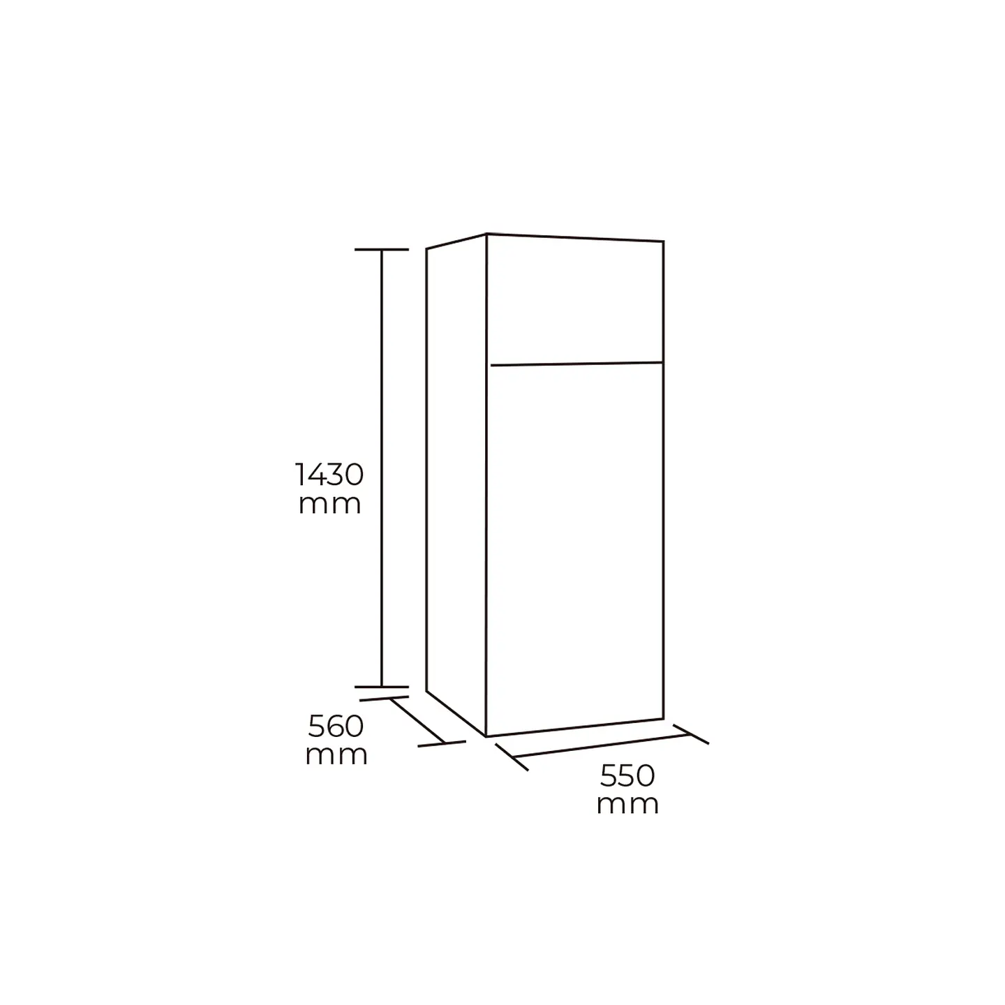 REFRIGERADOR NO FROST 196 LT. FC2-261 4