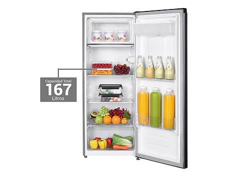 REFRIGERADOR LIBERO MONOPUERTA FRÍO DIRECTO 167 L LRM-178DFNW