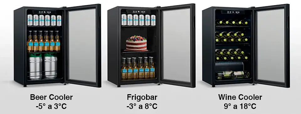 COOLER CERVECERO NEGRO 96 LT. HS-125WEN 2