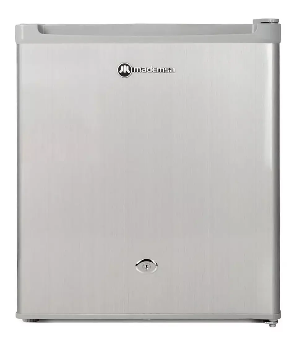 FRIGOBAR MADEMSA PEQUEÑO CON LLAVE 41 LITROS BLANCO CELSIUS 1