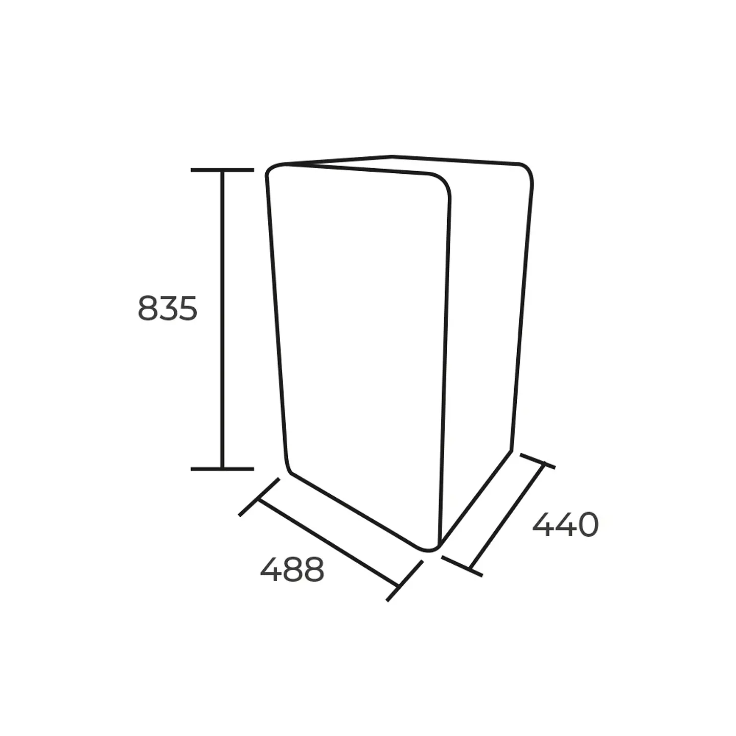 FRIGOBAR RETRO 93 LT. ROJO 3