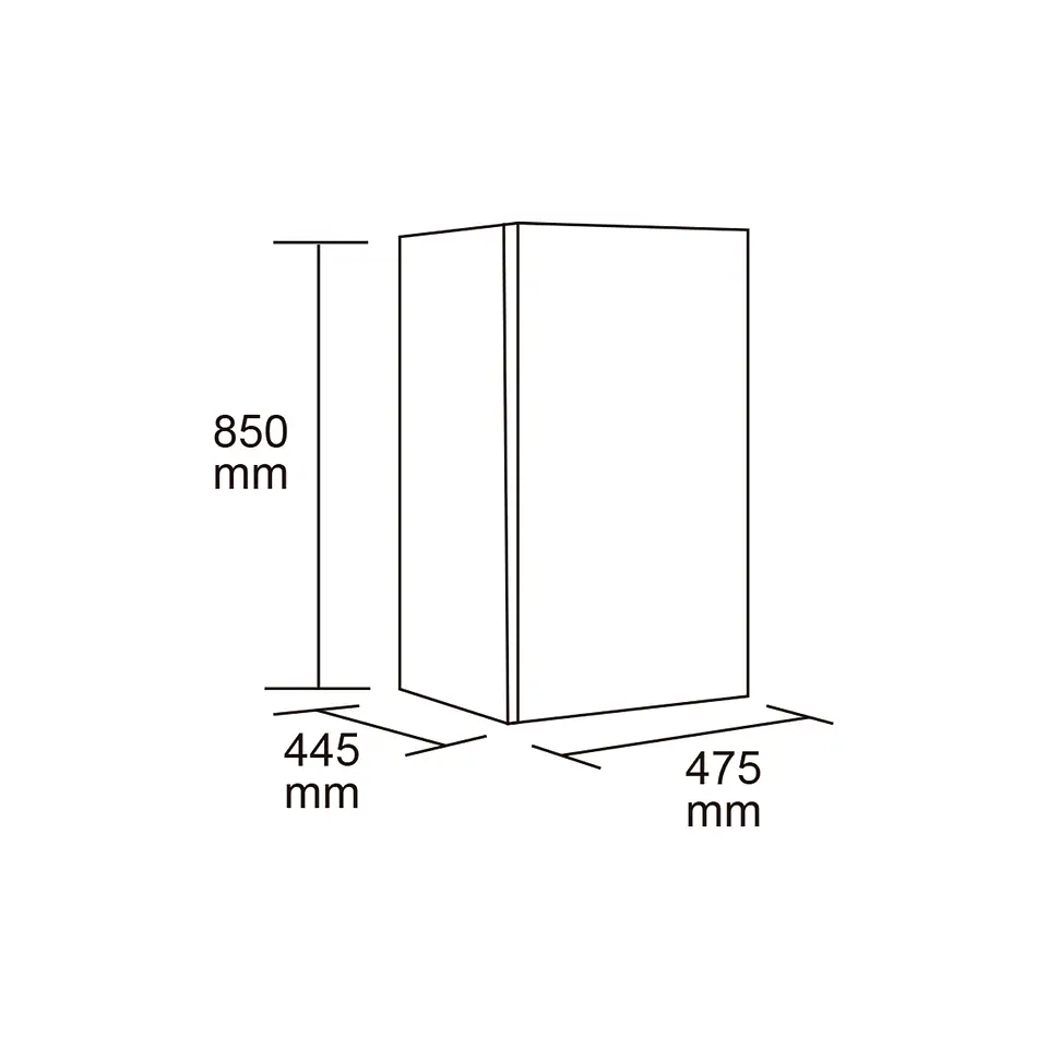 FRIGOBAR 90 LTS DF1-113 4